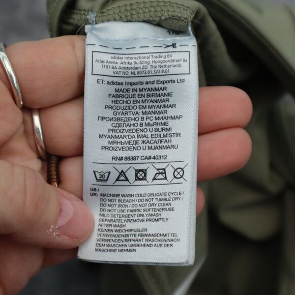 Adidas Sports Bra Womens XS Gray Scoop Neck Racerback Tech Fit Compression Top - Picture 3 of 12